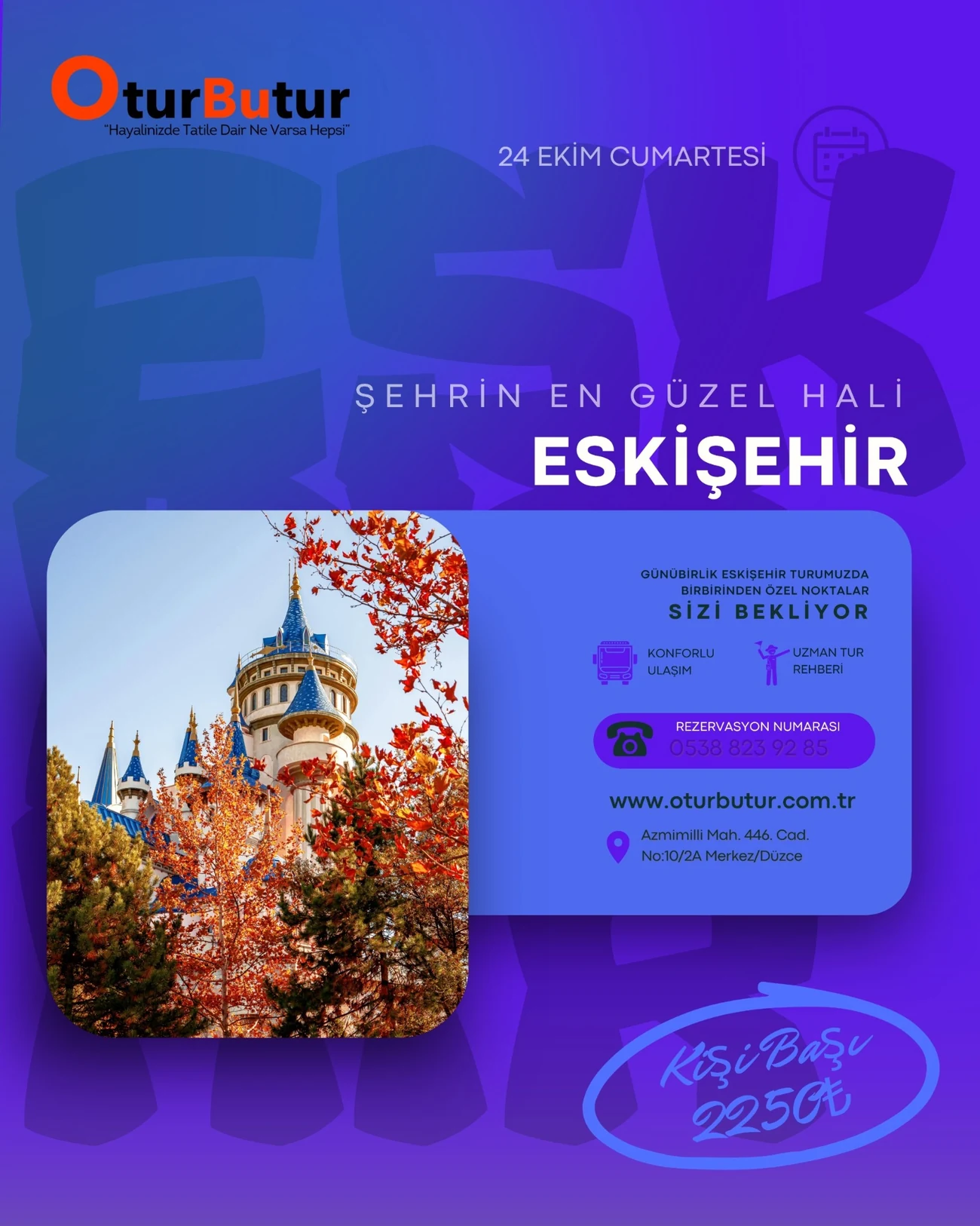 Eskişehir Turu tur afişi